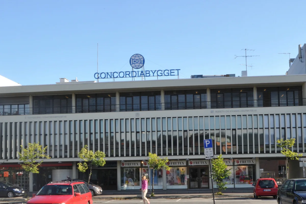 Concordiabygget i Lillestrøm der Lille Smil holder til